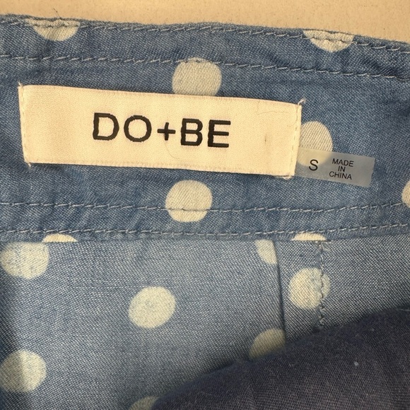 Do+Be Blue Polka Dot Jumpsuit Size Small.  #174 - Picture 11 of 13